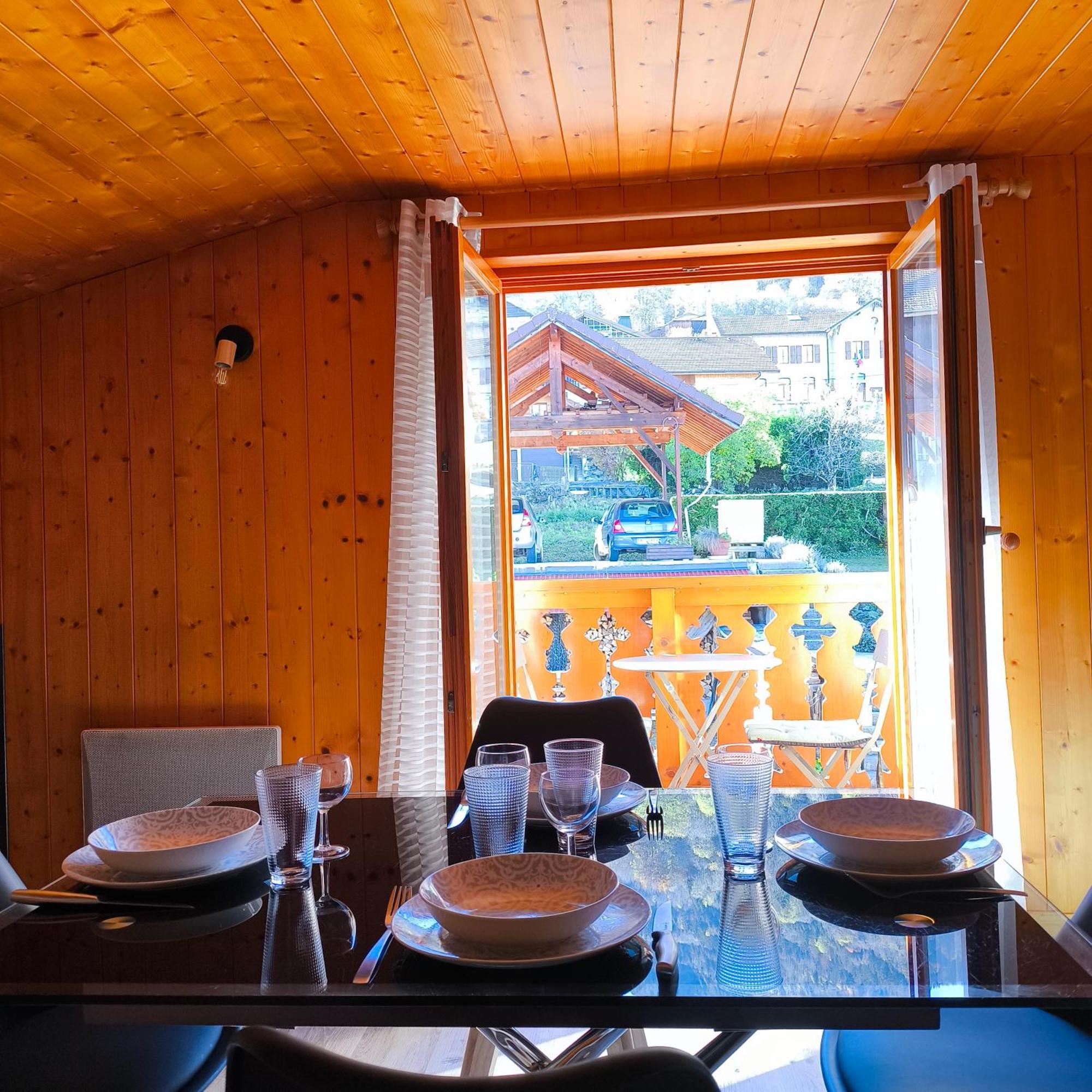 T2 Tout Confort Avec Balcon Au Calme Entre Lac Et Montagne Brizon Exterior foto